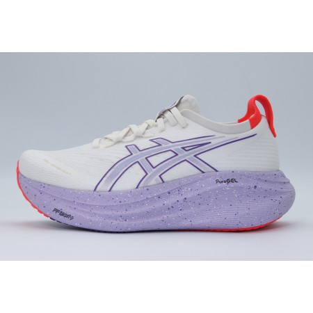 ASICS Gel Nimbus 27 Tokyo Αθλητικά Παπούτσια για Τρέξιμο Λευκά, Λιλά