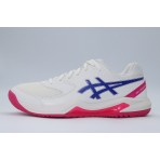 ASICS Gel-Dedicate 8 Αθλητικά Παπούτσια για Τένις Εκρού, Φούξια, Μπλε