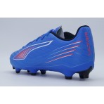 Puma Ultra 6 Play Fg/Ag Ανδρικά Ποδοσφαιρικά Παπούτσια με Τάπες Μπλε, Κόκκινα, Λευκά