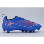 Puma Ultra 6 Play Fg/Ag Παιδικά Ποδοσφαιρικά Παπούτσια με Τάπες Μπλε, Κόκκινα, Λευκά