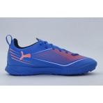 Puma Ultra 6 Play TT Παιδικά Ποδοσφαιρικά Παπούτσια με Σχάρα Γαλάζια, Πορτοκαλί