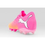 Puma Future 9 Match Fusion FG-AG Ανδρικά Ποδοσφαιρικά Παπούτσια με Τάπες Ροζ, Πορτοκαλί