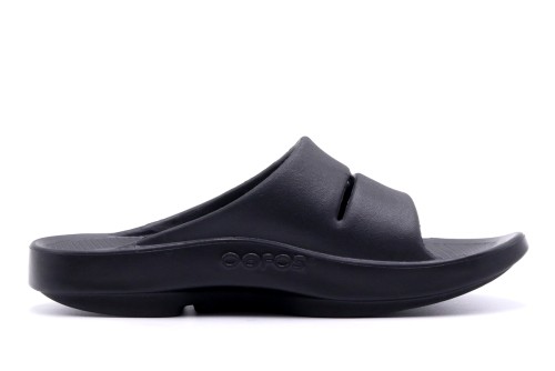 Oofos Ooahh Παντόφλες Αποκατάστασης (1100 BLACK)