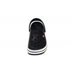 Crocs Crocband Ανδρικά Σαμπό Μαύρα, Λευκά