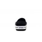 Crocs Crocband Ανδρικά Σαμπό Μαύρα, Λευκά