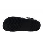 Crocs Crocband Ανδρικά Σαμπό Μαύρα, Λευκά