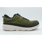 Hoka One One Bondi 7 Ανδρικά Αθλητικά Παπούτσια για Τρέξιμο Χακί, Μαύρα, Εκρού