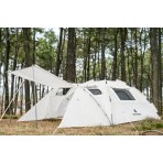 Escape Camping Σκηνή Camping Keumer Dome Royal Creme Αυτόματη (11131)