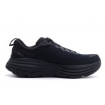 Hoka One One Bondi 8 Ανδρικά Αθλητικά Παπούτσια Για Τρέξιμο Μαύρα