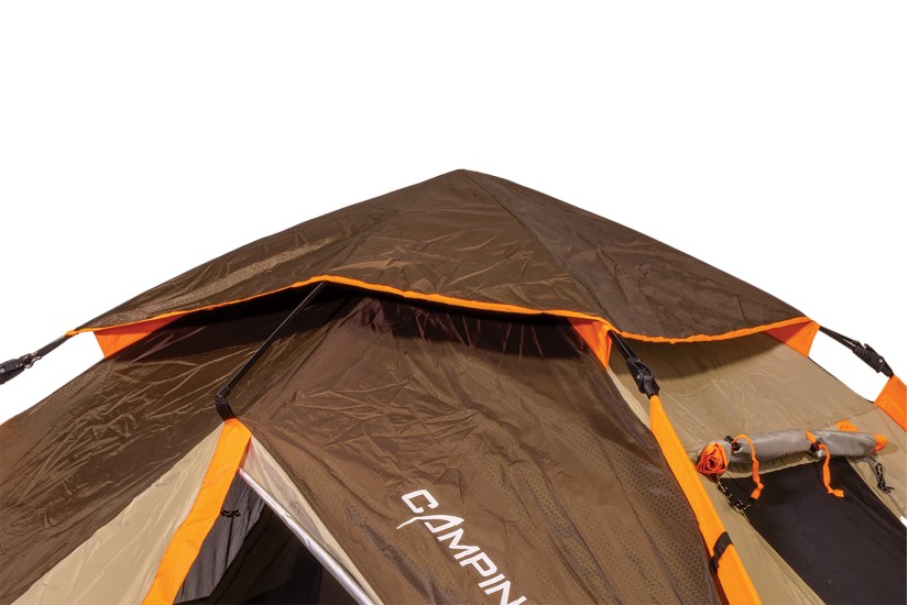 Escape Camping Pro Air Auto Σκηνή Camping Καφέ, Μπεζ, Πορτοκαλί