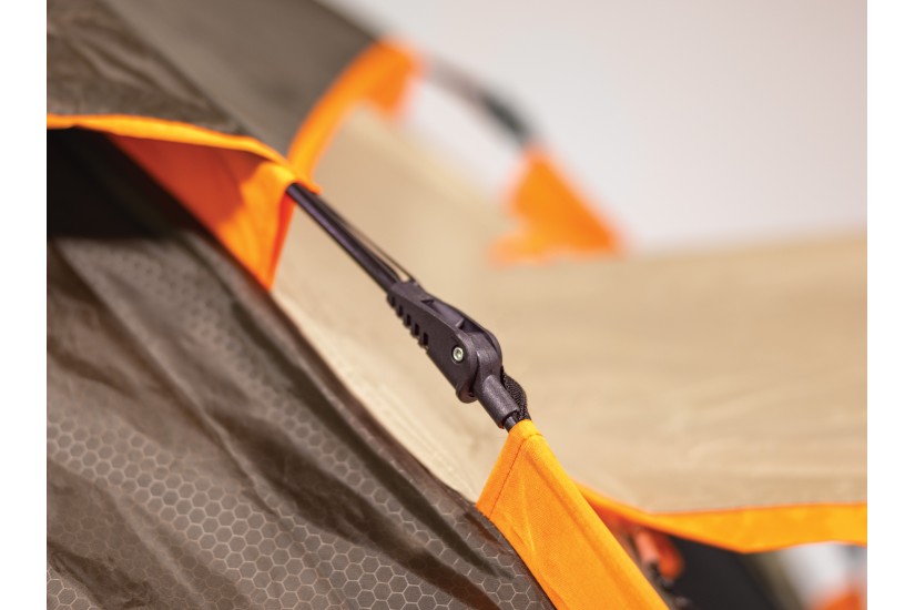 Escape Camping Pro Air Auto Σκηνή Camping Καφέ, Μπεζ, Πορτοκαλί