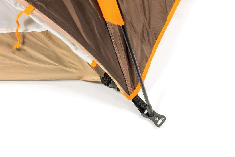Escape Camping Pro Air Auto Σκηνή Camping Καφέ, Μπεζ, Πορτοκαλί