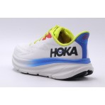 Hoka One One Clifton 9 Αθλητικά Παπούτσια Λευκό, Μπλε, Κίτρινο