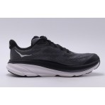 Hoka One One Clifton 9 Αθλητικά Παπούτσια Γκρι Σκούρο, Μαύρο, Λευκό