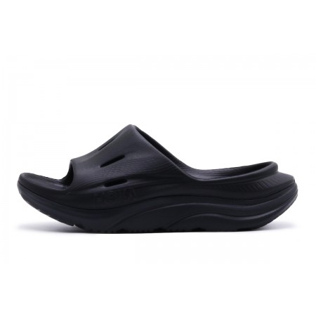 Hoka One One Ora Recovery Slide 3 Unisex Παντόφλες Μαύρες