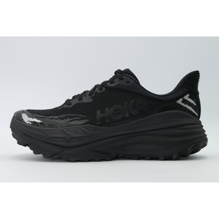 Hoka One One Stinson 7 Ανδρικά Αθλητικά Παπούτσια Trail Running Μαύρα