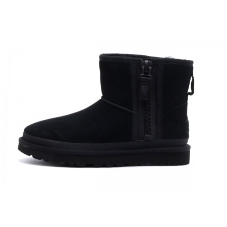 Ugg W Classic Mini Zipper Tape Logo Μποτάκια Μόδας 