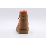 Ugg W Classic Mini Zipper Tape Logo Μποτάκια Μόδας (1144034 CHE)