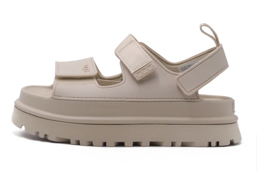 Ugg Goldenglow Γυναικεία Σανδάλια Εκρού