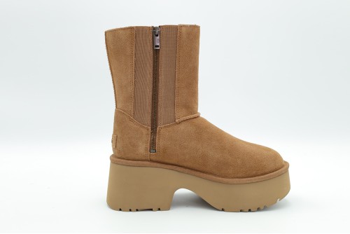 Ugg W Classic Twin Seam New Heights Μποτάκια Μόδας (1158313 CHE)