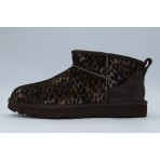 Ugg Classic Ultra Mini Caspian Γυναικεία Μποτάκια Καφέ, Μαύρα