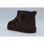 Ugg Classic Ultra Mini Caspian Γυναικεία Μποτάκια Καφέ, Μαύρα