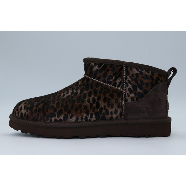 Ugg Classic Ultra Mini Caspian Μποτάκια Μόδας (1158328 BCDR)