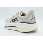 Hoka One One Bondi 9 Ανδρικά Αθλητικά Παπούτσια για Τρέξιμο Γκρι Ανοιχτό, Μπλε, Λευκά