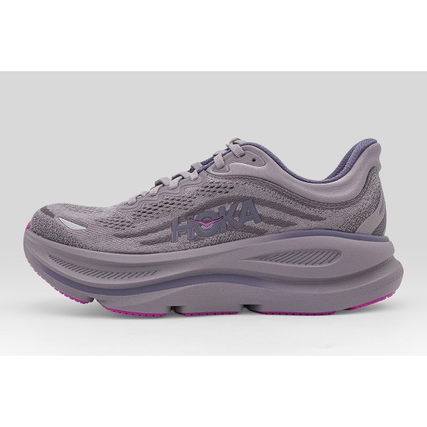 Hoka One One Bondi 9 Αθλητικά Παπούτσια Για Τρέξιμο (1162012-BLX)
