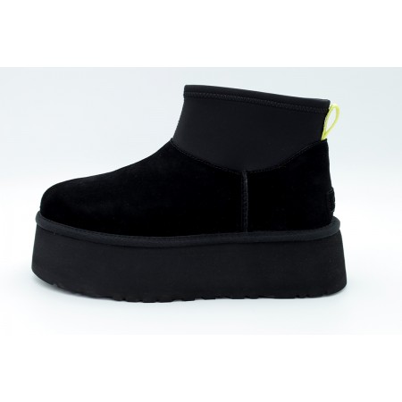Ugg Classic Mini Dipper Γυναικεία Μποτάκια Μαύρα