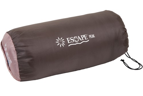 Escape Camping Υπνόσακος Twin Escape Peak Καφέ  Πορτοκαλί (11688)
