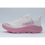 Hoka One One Clifton 10 Αθλητικά Παπούτσια για Τρέξιμο Εκρού, Ροζ