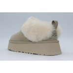 Ugg Tazzelle Γυναικείες Παντόφλες Μπεζ, Εκρού