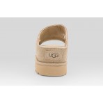 Ugg Goldenstar Hi Cutout Slide Γυναικεία Σανδάλια Μπεζ