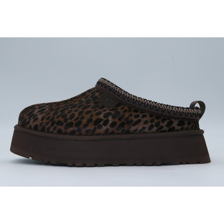 Ugg Tazz Caspian Platforms Γυναικείες Παντόφλες Καφέ, Μαύρες