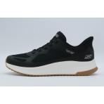 Skechers Bobs Squad 4 Ανδρικά Sneakers Μαύρα, Λευκά, Καφέ