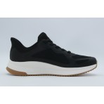 Skechers Bobs Squad 4 Ανδρικά Sneakers Μαύρα, Λευκά, Καφέ