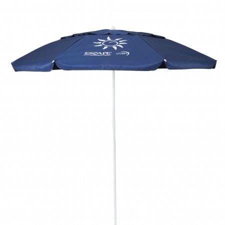 Escape Camping Ομπρέλα Παραλίας 2M 180Gsm 8 Ακτίνες 5Mm Μπλε 