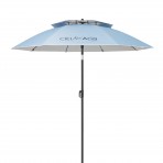 Escape Camping Ομπρέλα Παραλίας Aria Ciela 1,8M Pe 140Gsm Upf50-, Γαλάζιο (12010)