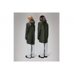 Rains Long Jacket Μπουφάν Αδιάβροχο (12020 GREEN)