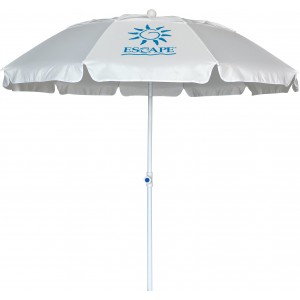 Escape Camping Ομπρέλα Παραλίας Escape 2M 10 Ακτίνες Λευκό (12038)