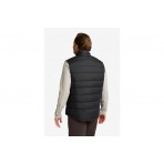 Jack Wolfskin Ather Down Vest Ανδρικό Αμάνικο Μπουφάν Μαύρο