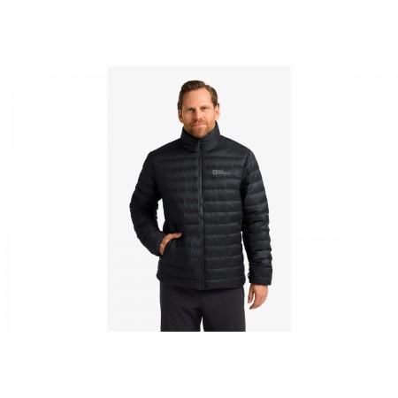 Jack Wolfskin Pilvi Down Ανδρικό Μπουφάν Puffer Μαύρο