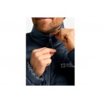 Jack Wolfskin Pilvi Down Ανδρικό Μπουφάν Puffer Μπλε Σκούρο