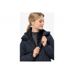 Jack Wolfskin Pilvi Down Γυναικείο Μπουφάν Puffer Μαύρο