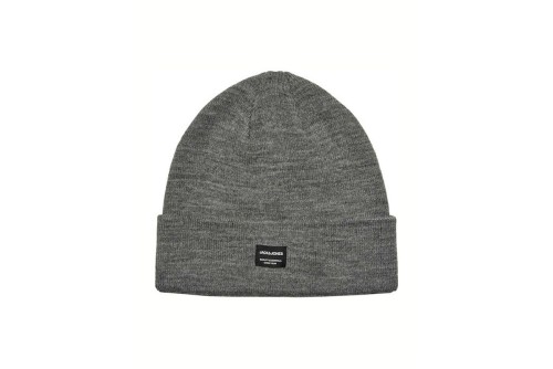 Jack And Jones Jacdna Beanie Σκουφάκι Χειμερινό (12092815 GREY MELANGE)