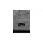 Jack And Jones Jacdna Beanie Σκουφάκι Χειμερινό (12092815 GREY MELANGE)