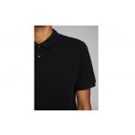 Jack And Jones Jjebasic  Polo Ανδρικό (12136516 BLACK)