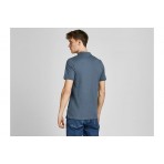 Jack And Jones Jjebasic Polo Ss Noos Ανδρικό (12136516 GRISAILLE)
