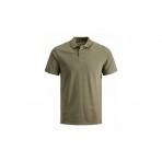 Jack And Jones Jjebasic Polo Ανδρικό (12136516 OLIVE NIGHT)